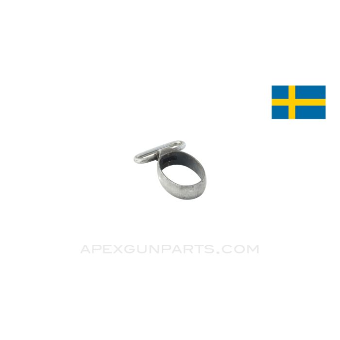 Swedish Mauser M38 /M96 Rear Barrel Band w/Swivel, 6.5X55, *Good*