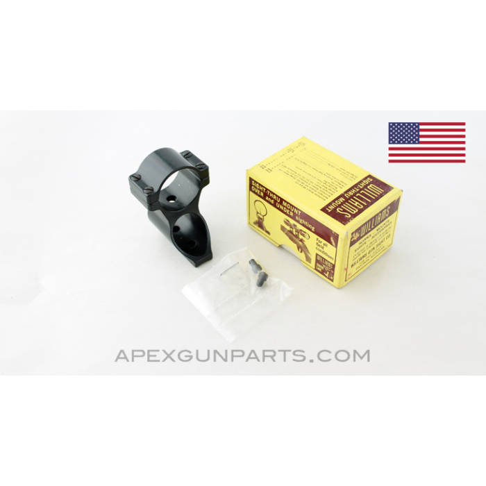 Remington 760 Rear Scope Mount, 1", Williams Sight-Thru, Type "B" *NIW*