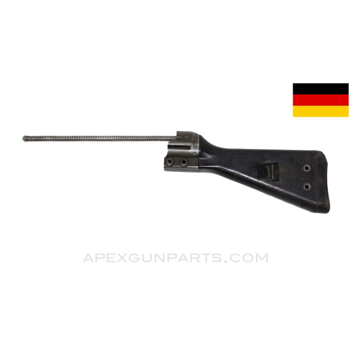 G3 / HK 91 Buttstock Assembly, 2 Hole Style, Black Polymer *Good*