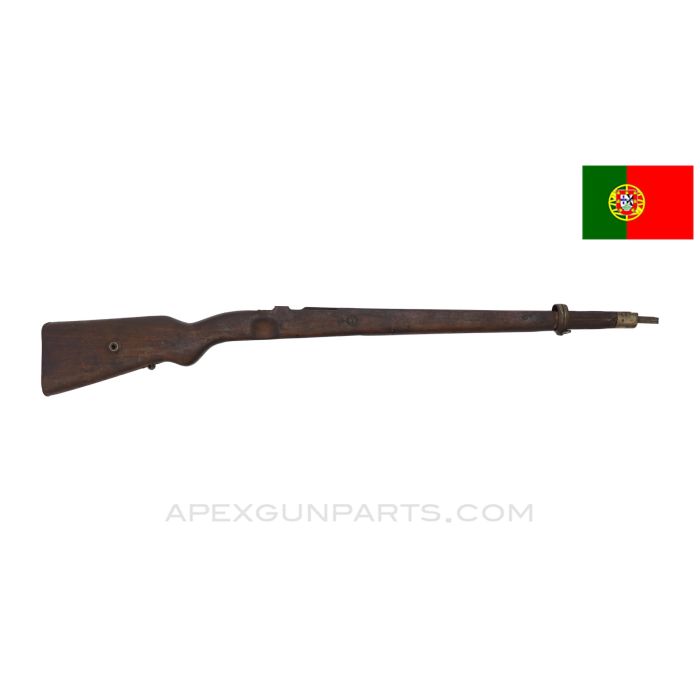 98 Mauser Stock, Portuguese M937 Contract, 38", Waffen Marked *Fair*