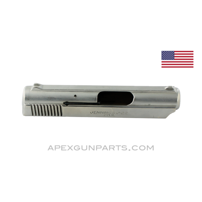 Jennings J-22 Pistol Slide, Stripped, .22 LR, *Good*
