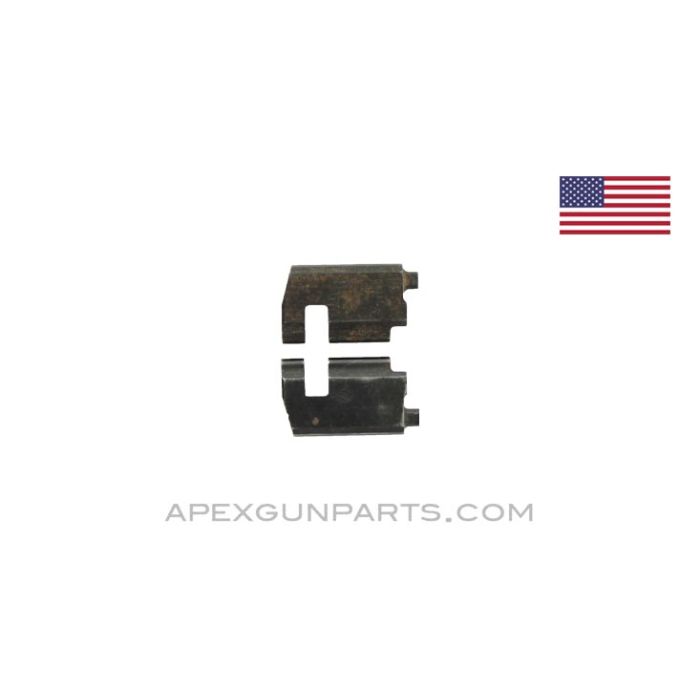 M85 MG .50 Cal. Breech Lock Set, Left and Right, *Very Good*