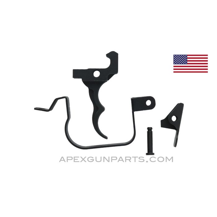 AK Double Trigger Kit, Black Parkerized, US Made 922(r) Compliant *NEW* 