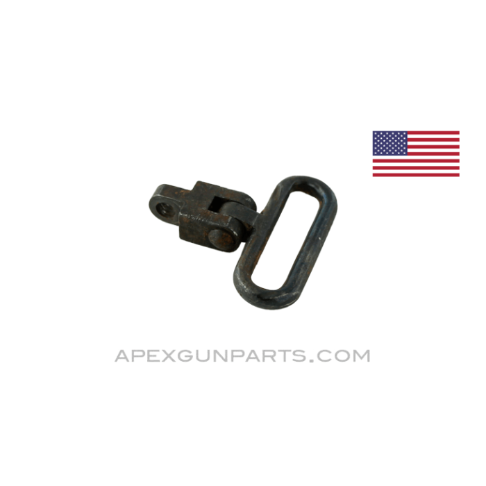 1918 BAR Front Sling Swivel, With Adapter, *Good* 