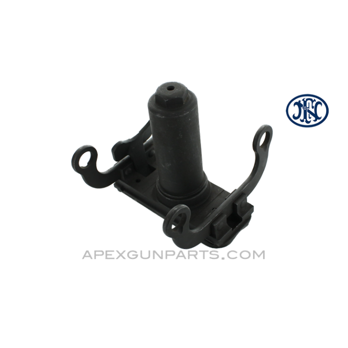 Browning M2 .50 Cal. Backplate, Incomplete, Parkerized, FN Belgium, *Good* 