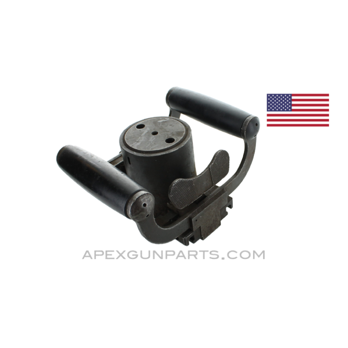 Browning M3 .50 Cal. Backplate Assembly, Early Style with Spade Grips, *Very Good*