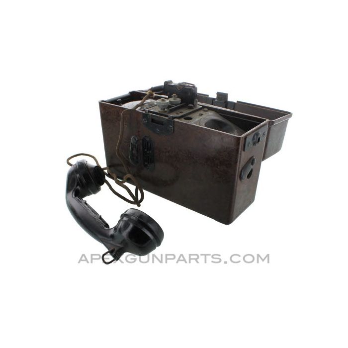 WWII German Field Telephone, Feldfernsprecher 33 (FF33), *Good*