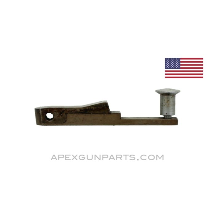 Thompson Buttstock Slide Catch Assembly, Modified With Removable Button, *Good* 