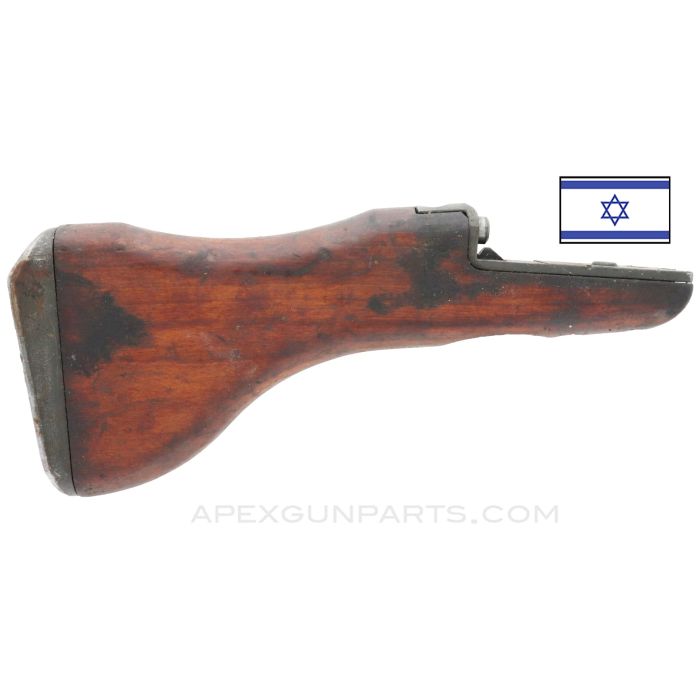 UZI Wood Buttstock Assembly, Complete *Good*
