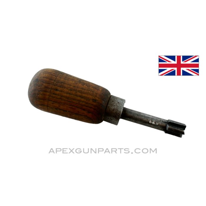 Lewis Gun Gas Regulator Cup Reamer Tool, .303 BR, *Good* 