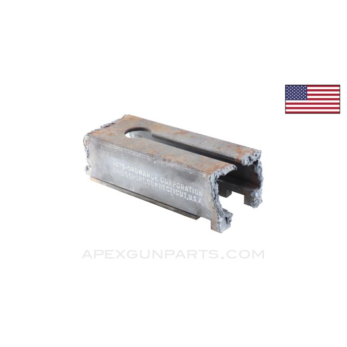 1928A1 Thompson Torch Cut Center Receiver Section, Short, *Good/Light Rust* 