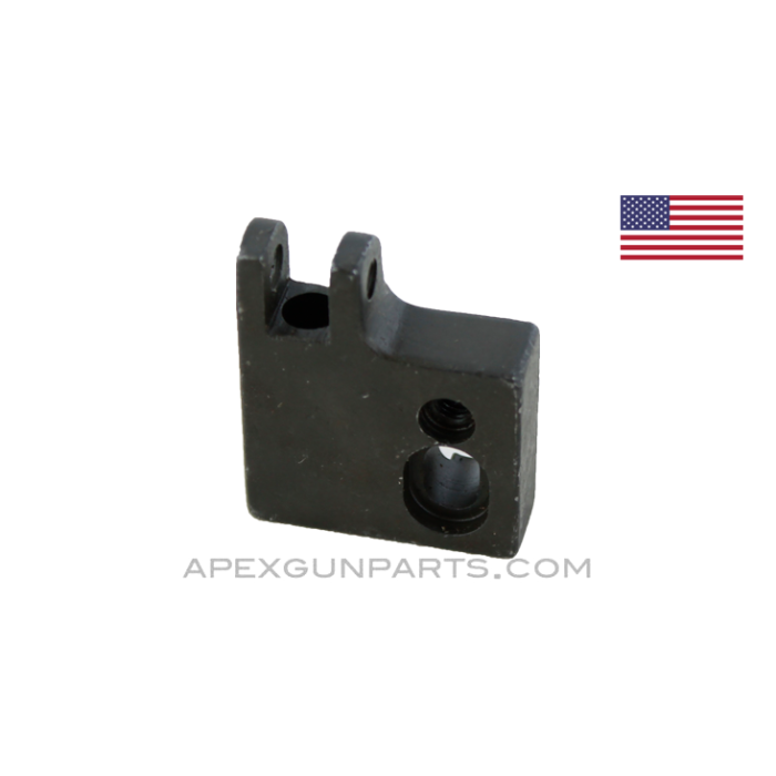 Browning 1919A4 Front Sight Bracket, WWII, With Plunger Retainer Screw *Very Good*
