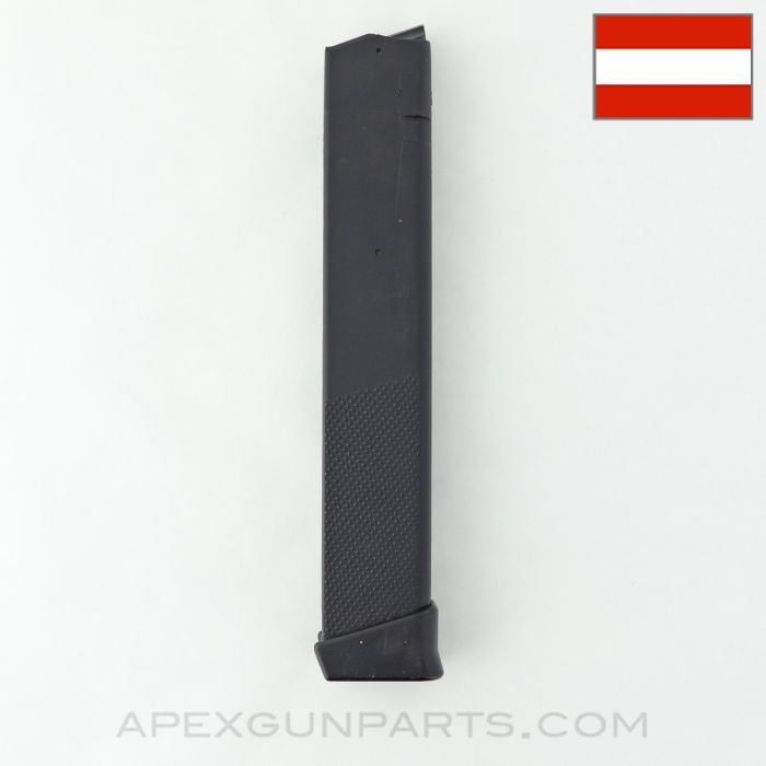 Aftermarket Glock 21 Gen 1-3 Magazine, 27rd, w/ 2rd Floor Plate, .45 Auto *Good*