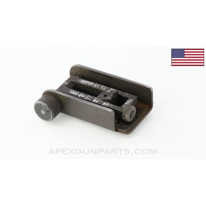 1918 BAR Rear Sight Assembly, Stamped *Good*