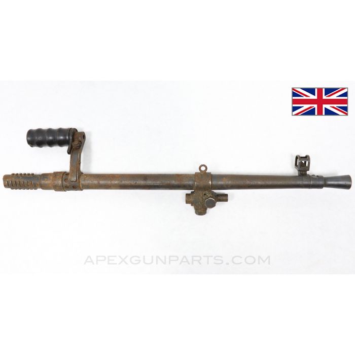 Vickers Berthier Mark 3 LMG Barrel, Complete, .303 British *Good / Rusty* 
