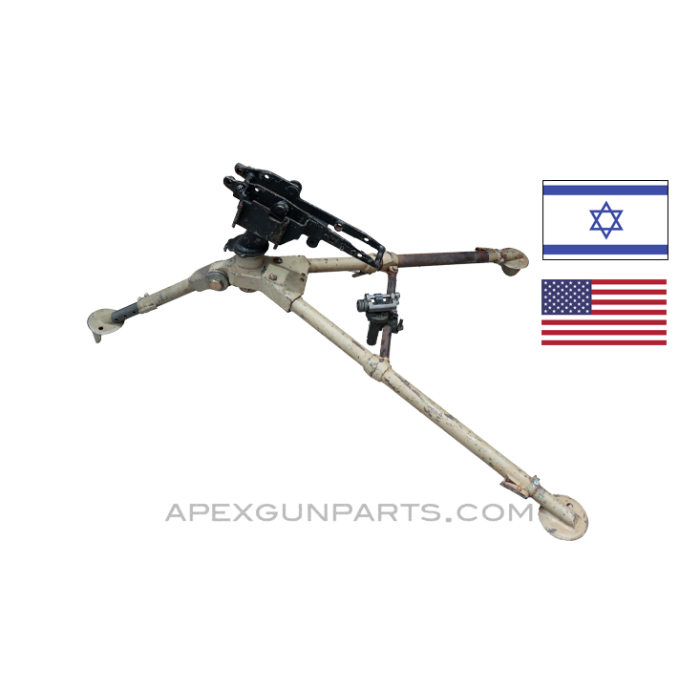 Browning .50 Cal. M3 Tripod Assembly with Cradle, Israeli Issue, Painted, *Good* 