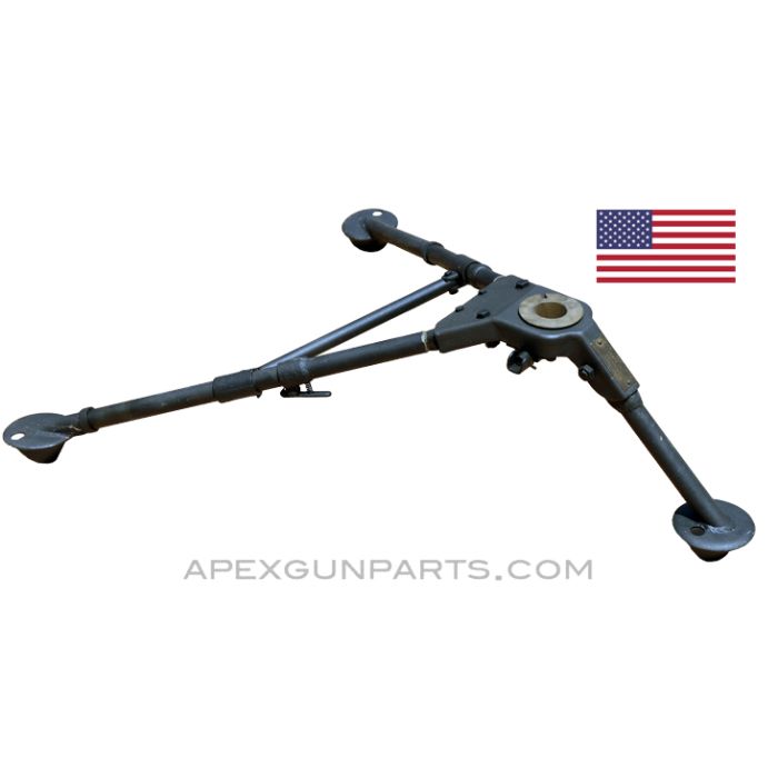 WWII Browning .30 Cal. M2 Tripod, Green Paint, WWII Date Marked, *Good* 