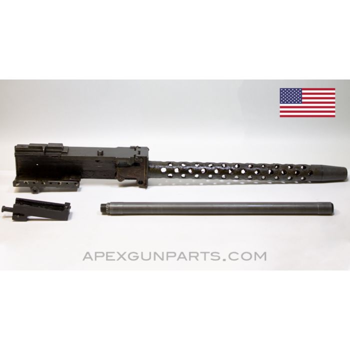 Browning 1919A5 Box Assembly w/ Trunnion, Top Cover, Jacket Assembly, Barrel 30-06 *Good* 