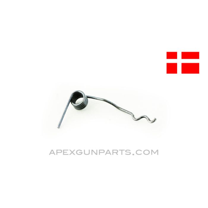 Madsen M-50 SMG Safety Lever/Breech Block Retainer Spring, Part #22 *Good* 