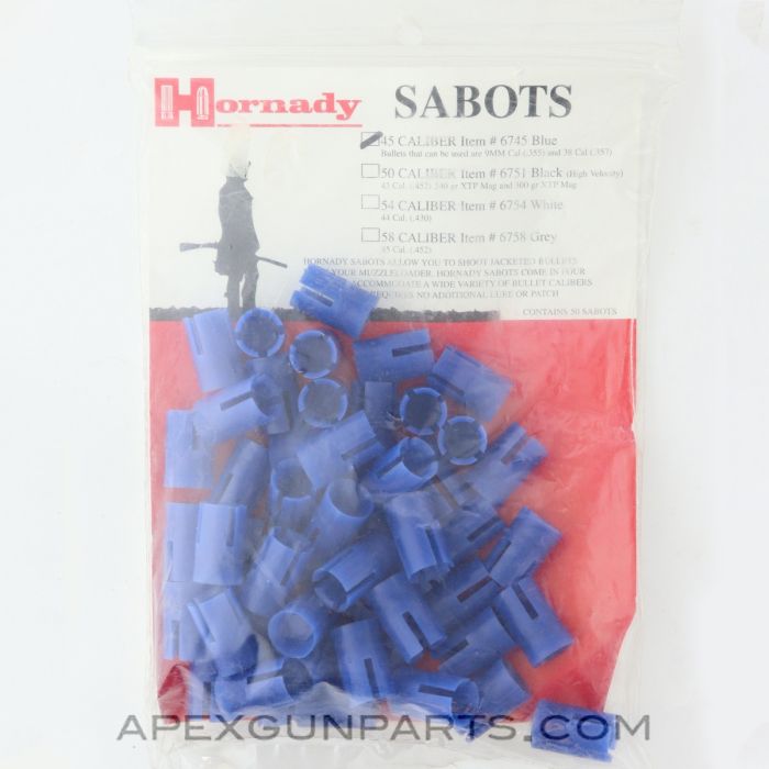 Hornady Sabots, 45 Caliber, 50 Count, For 9mm (.355) and 38 Cal (.357) *NEW*