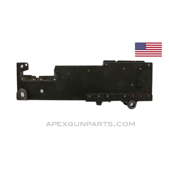 Browning 1919 Left Hand Side Plate (LHSP), w/ Bottom & Top Plate, NO Rear Sight Base .30-06 *Good* 