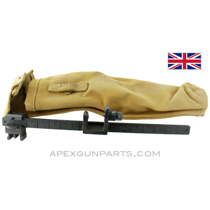Vickers MG Long Range Sight, with Canvas Pouch, *Good*