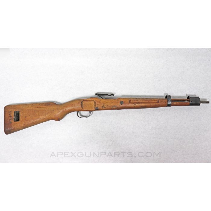 Iranian / Persian Mauser Model 49 Carbine Stock, 32", w/ Trigger Guard, 1.5" Bayonet Lug *Very Good* 