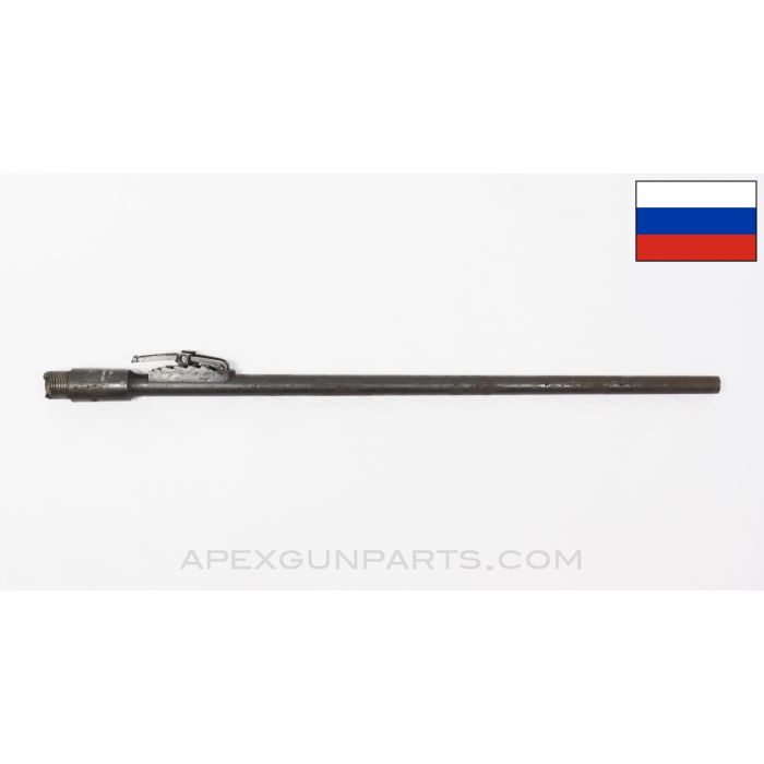 1891 Mosin Nagant Rear Sight Assembly, on Saw Cut 23" Barrel, Izhevsk Russian, Finnish Capture, 7.62x54R *Fair*