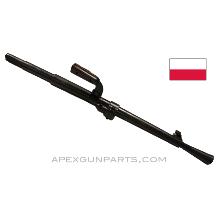 Goryunov SG-43 Barrel with Carry Handle & Gas Regulator, Chrome Lined, 7.62X54r, *Unissued*