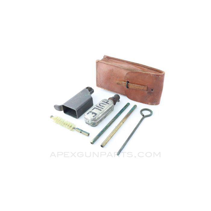9mm SMG Cleaning Kit with Loading Tool and Pouch, Missing Button *Good*