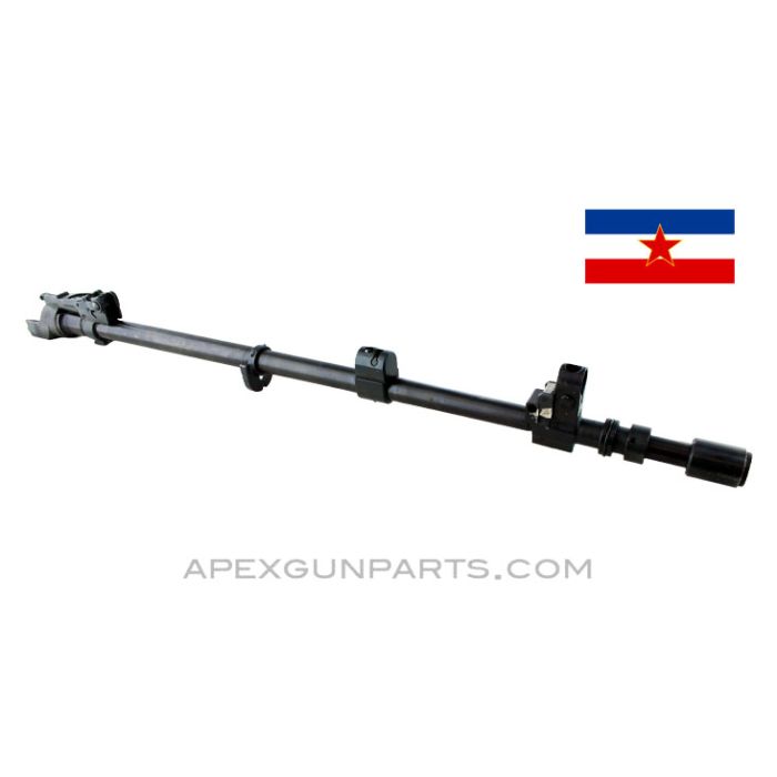 Yugoslavian 59/66 SKS Barrel Assembly, Stripped, Chopped Brake, 7.62x39, *Very Good* 