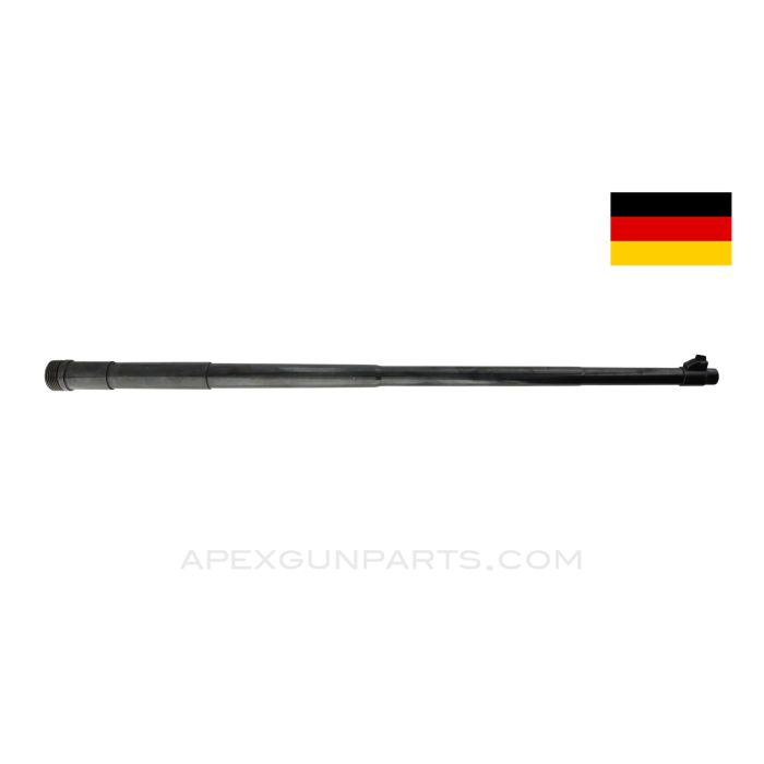 German K98 Mauser Barrel, 23.5", Waffen Marked, No rear Sight, RE-Blued, 8X57 *Very Good* 