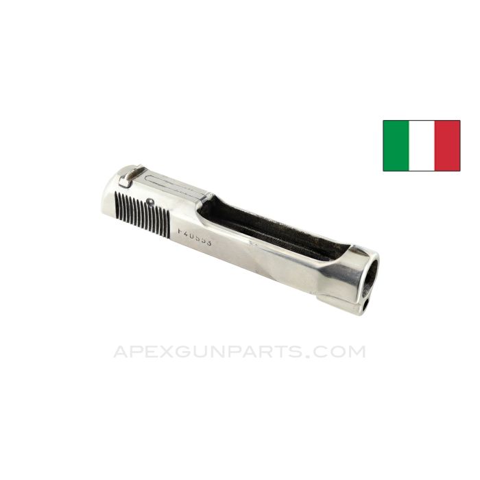 Beretta 1934 Slide Assembly, Complete, Chrome, 1942 Dated, .380 ACP *Good*