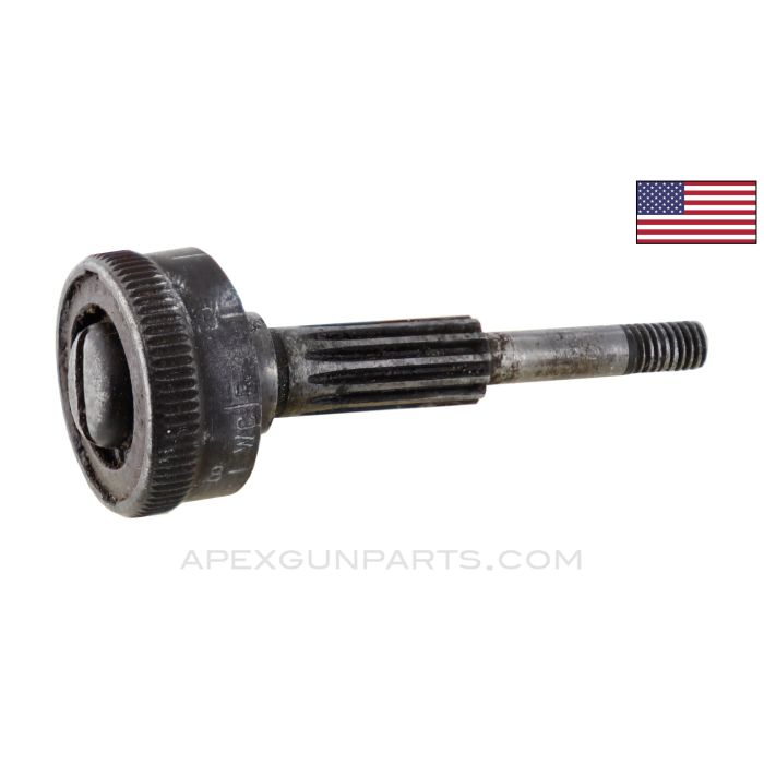 M1 Garand Rear Sight Elevation Pinion, Type 4 Post War *Good*