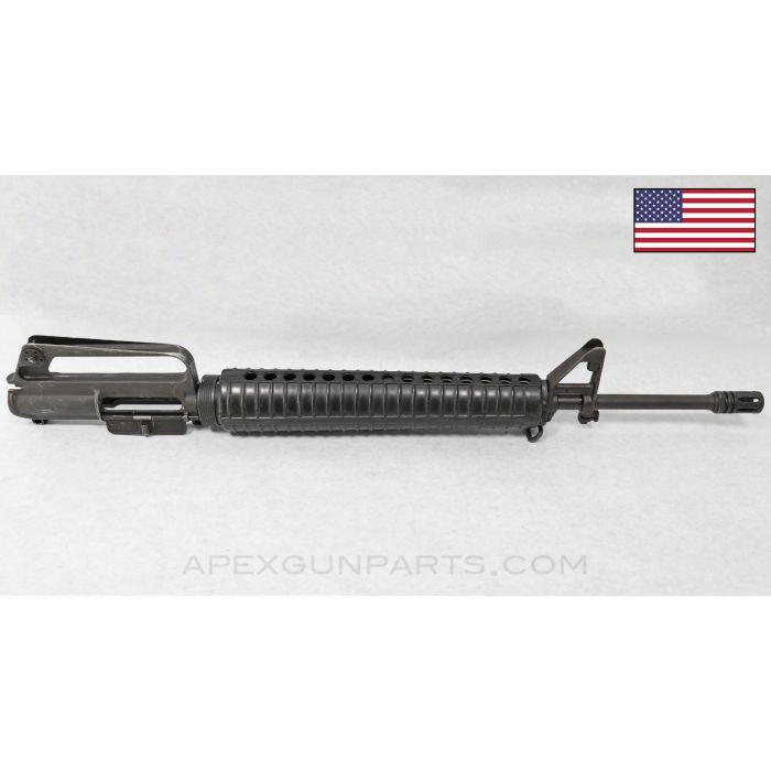 Colt 604 M16 Upper Assembly, 20" Pencil Barrel, A2 Round Handguards, 1966-1968, 5.56 NATO *Good*