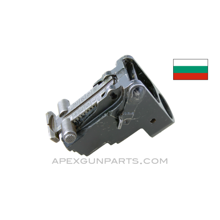 Bulgarian AK-47 Rear Sight Block Assembly, *Good*