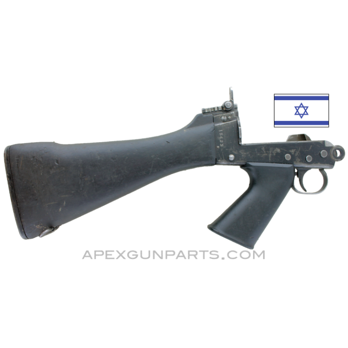Israeli FAL "A" Buttstock Assembly, Complete, Painted, *Good*