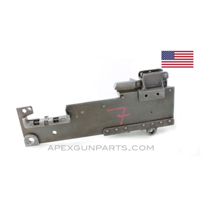 Browning 1919 Left Hand Side Plate (LHSP), w/Rear Sight Base, Top & Bottom Plate, .30-06 *Very Good* 