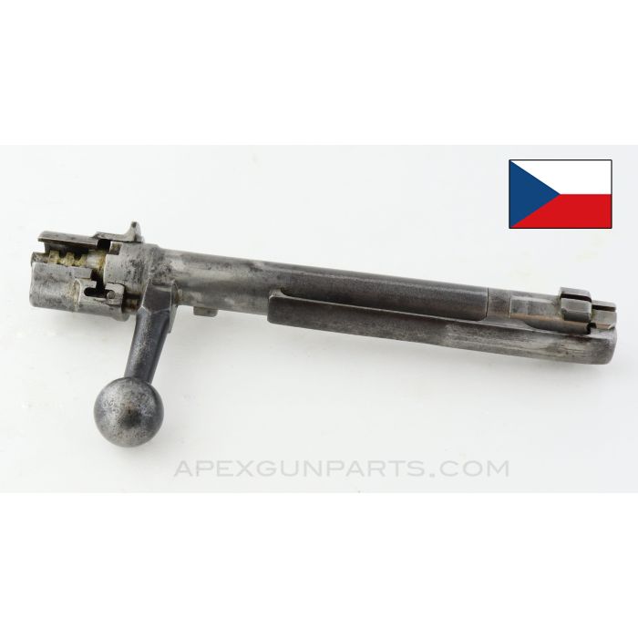 Czech VZ-24 / M98 Carbine Bolt, w/ Sleeve, Firing Pin, and Extractor, No Safety, No Cocking Piece, 7.92x57 *Good*