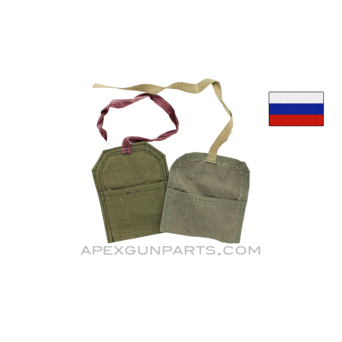 Mosin Nagant Rifle Cloth Pouch, For Cleaning Kit, *Very Good* 