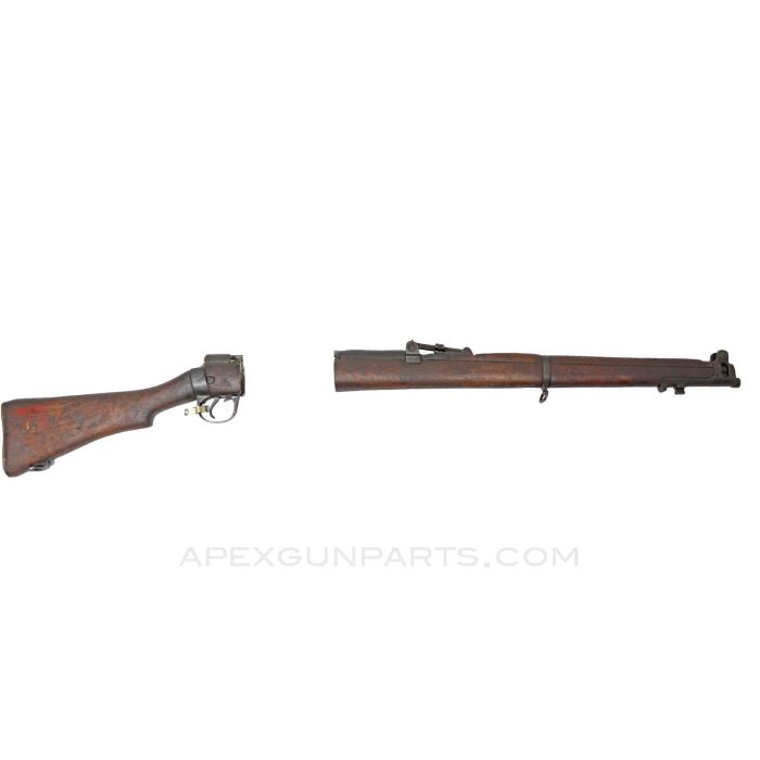 Enfield #1 Mk III Front End and Back End, Saw Cut, DP Marked 