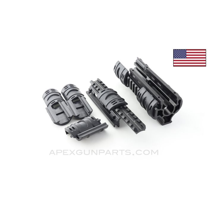 Hungarian AMD-65 Aluminum Quad Rail, No Cross Locking Screws, *Shopworn / As-Is*