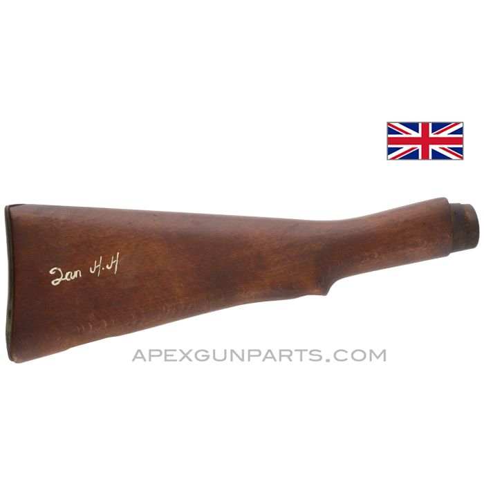 Enfield #4 Target Rifle Butt Stock, Wood, Fazakerley *Very Good* 