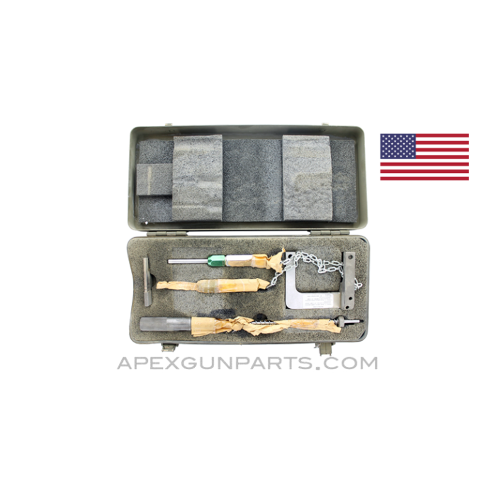 USGI M60 Receiver Gauge Kit, with Case, *Good* 