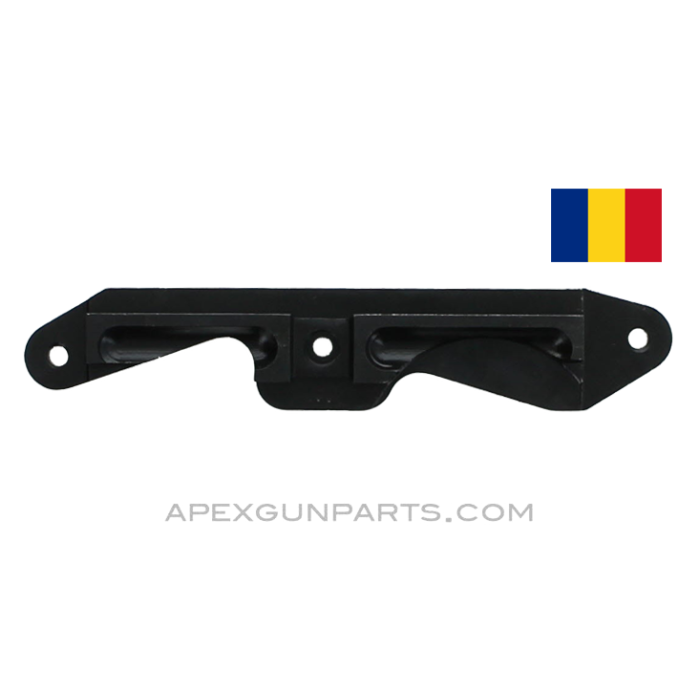 AK-47 / AKM Scope Rail, Side Mount Base, Blued, Romanian, *NEW*