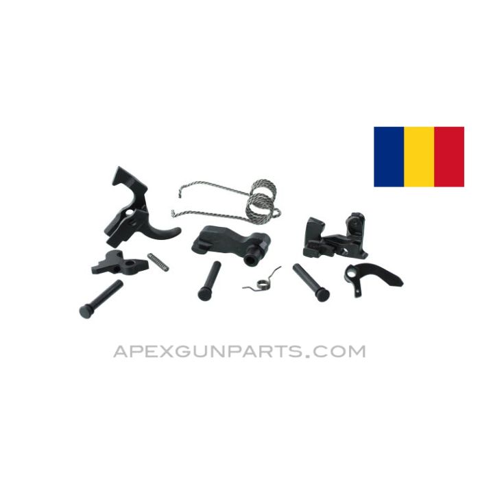 Romanian AKM Fire Control Group, Full Auto, Complete, 7.62x39, *NEW* 