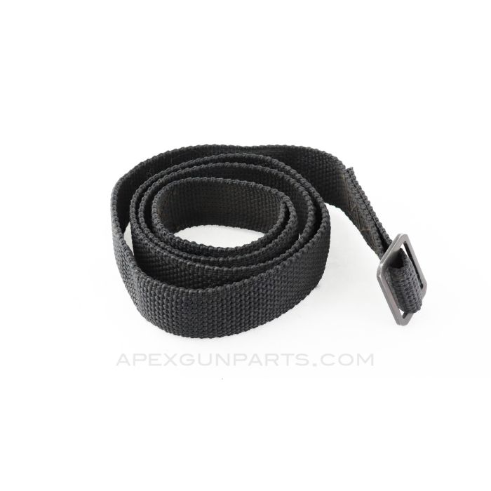 Black Nylon Utility Strap, 39"-41" *Very Good*