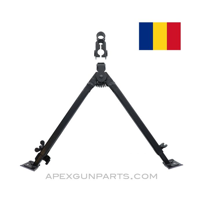 Romanian RPK Bipod W/ Collar, Incomplete *Good AS-IS* 