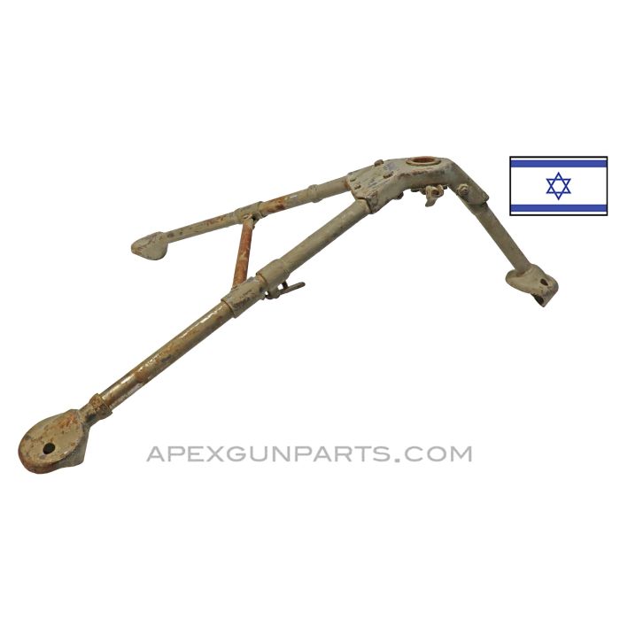 Browning .30 Cal. M2 Tripod, Israeli Issue, Post War, Tan Paint *Fair* 