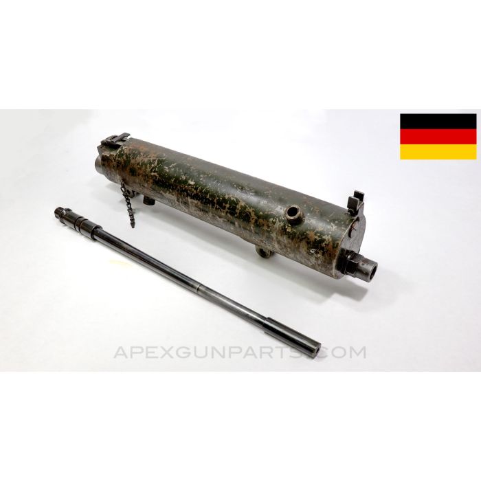MG-15 / ST-61 Barrel And Water Jacket Assembly W/Sights, No Jacket Fittings / Caps, WW2 German, 23.5", 7.92x57 *Good* 